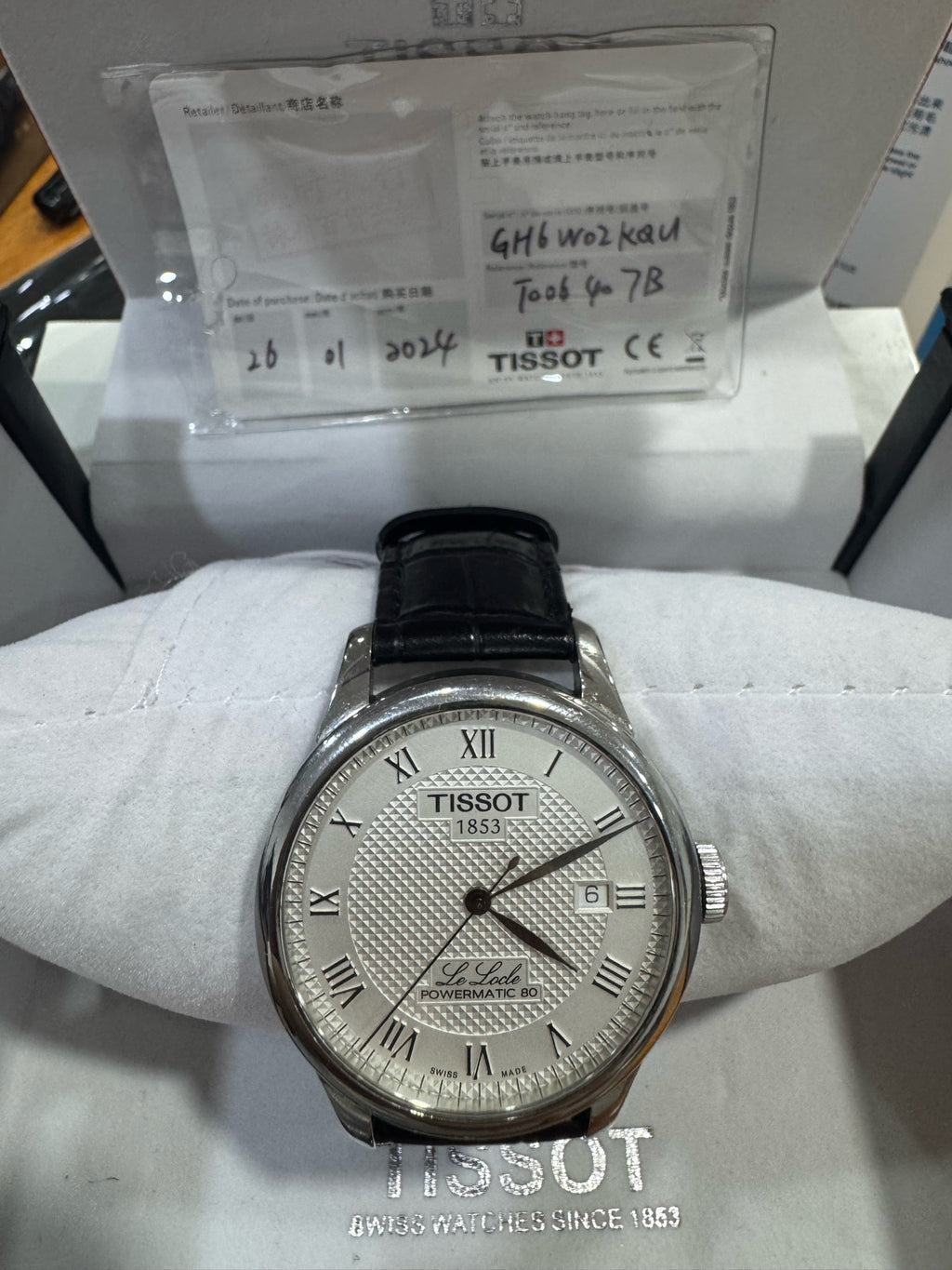 Tissot Classic Automatic (self-winding) watch 39.3 millimeters T006.407.16.033.00