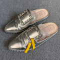rv Silver Flat shoes