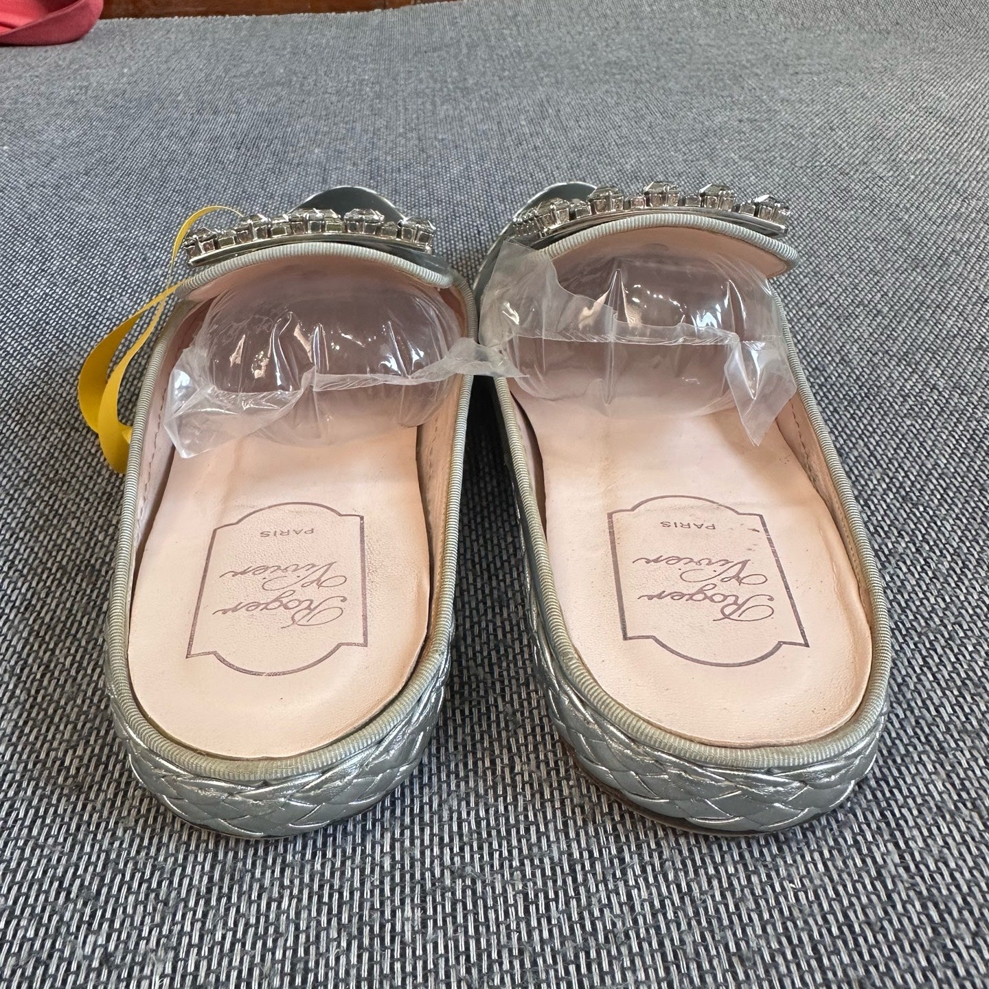 rv Silver Flat shoes