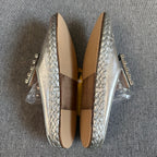 rv Silver Flat shoes
