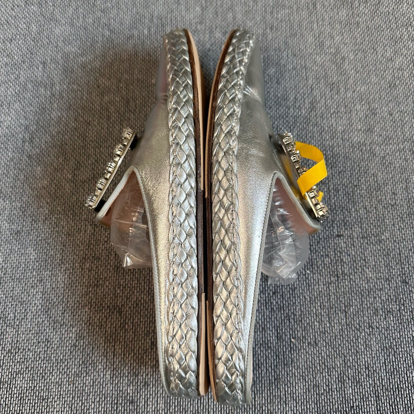 rv Silver Flat shoes