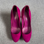 空白 Leather Red High heels