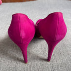 空白 Leather Red High heels