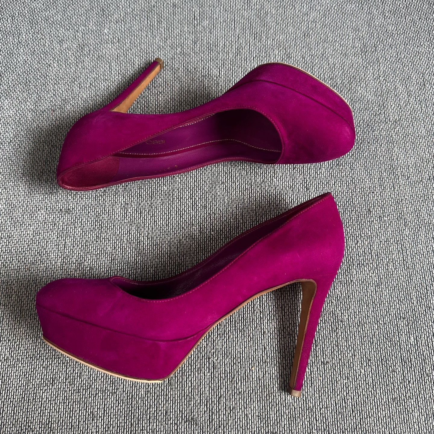空白 Leather Red High heels