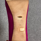 空白 Leather Red High heels