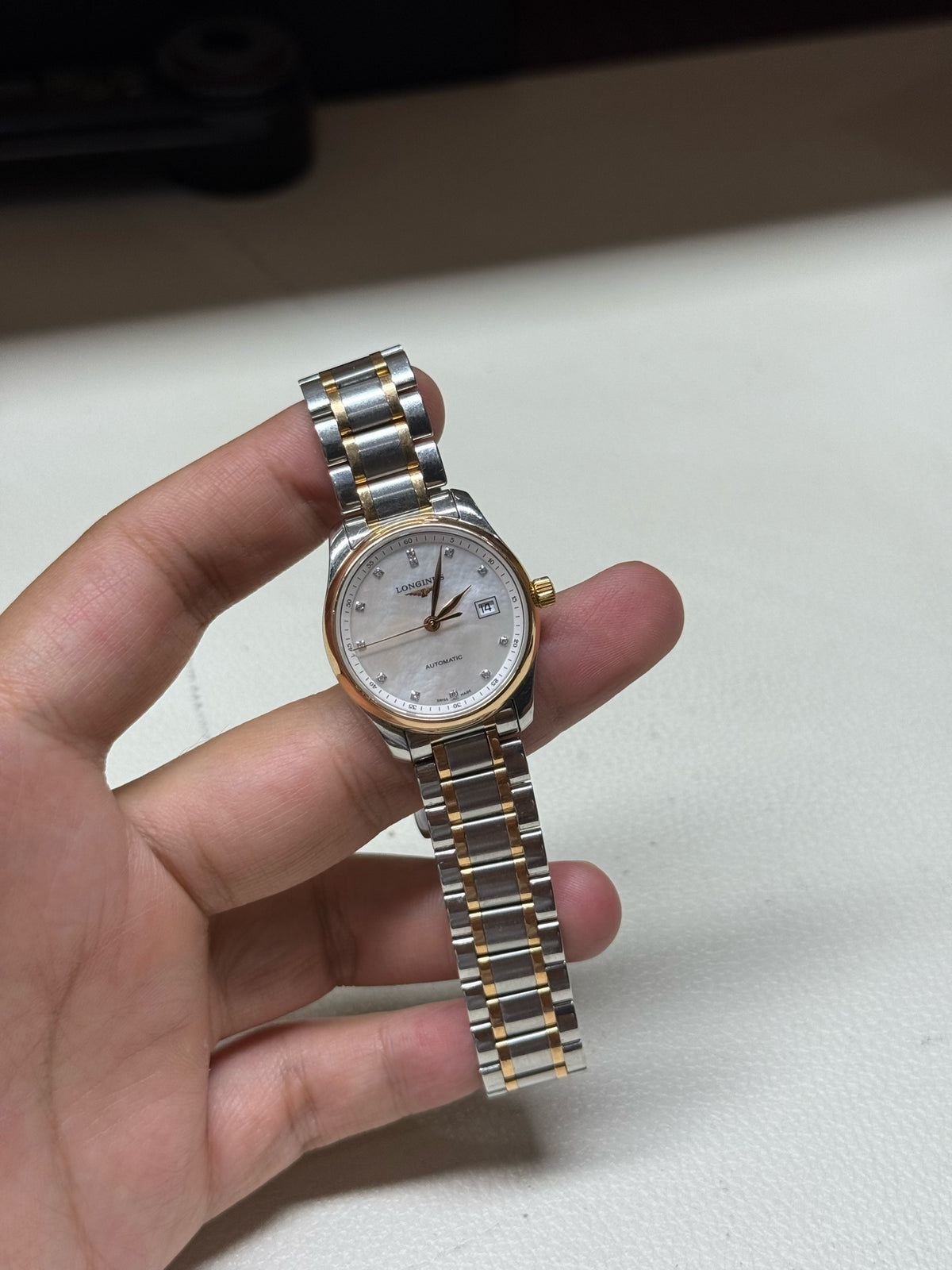 Longines Longines Master Collection Rose gold Mechanical watch 29.00mm L2.257.5.89.7