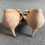 Louis Vuitton Alcantara High heels