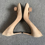 Louis Vuitton Alcantara High heels