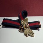 Gucci Blue Belt 453277-HGW2T-8479