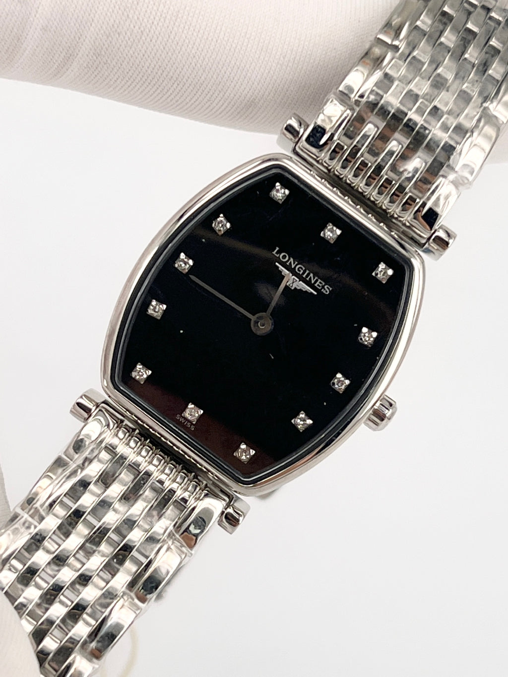 Longines Black Quartz watch