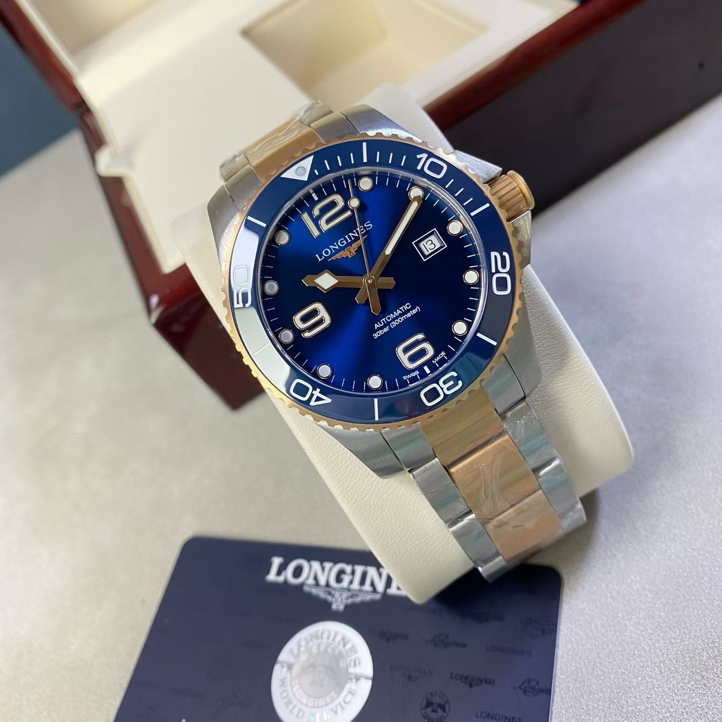 Longines Conquest Diving Series Mechanical watch 43.00mm L3.782.3.98.7