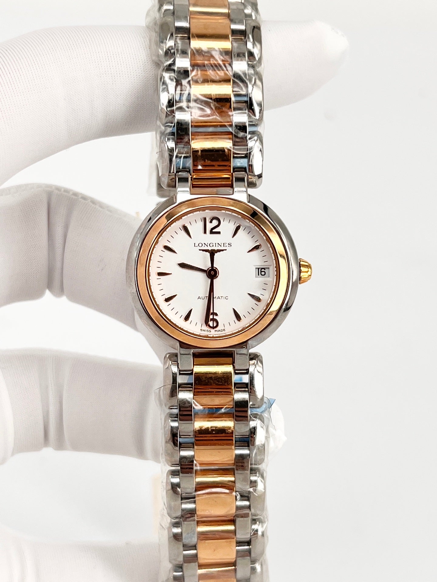 Longines Rose gold Automatic (self-winding) watch