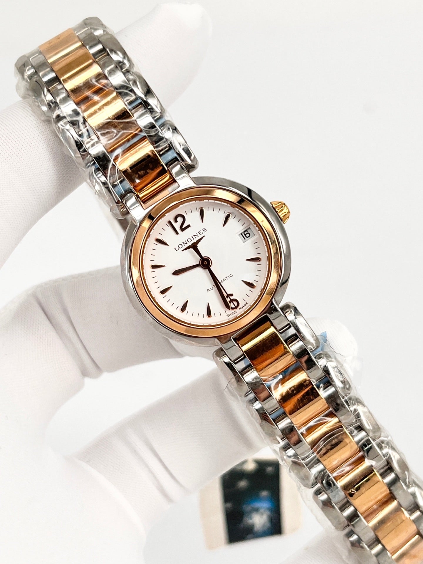 Longines Rose gold Automatic (self-winding) watch