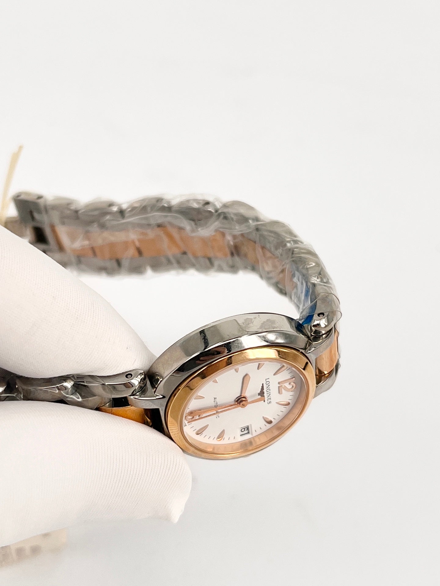 Longines Rose gold Automatic (self-winding) watch