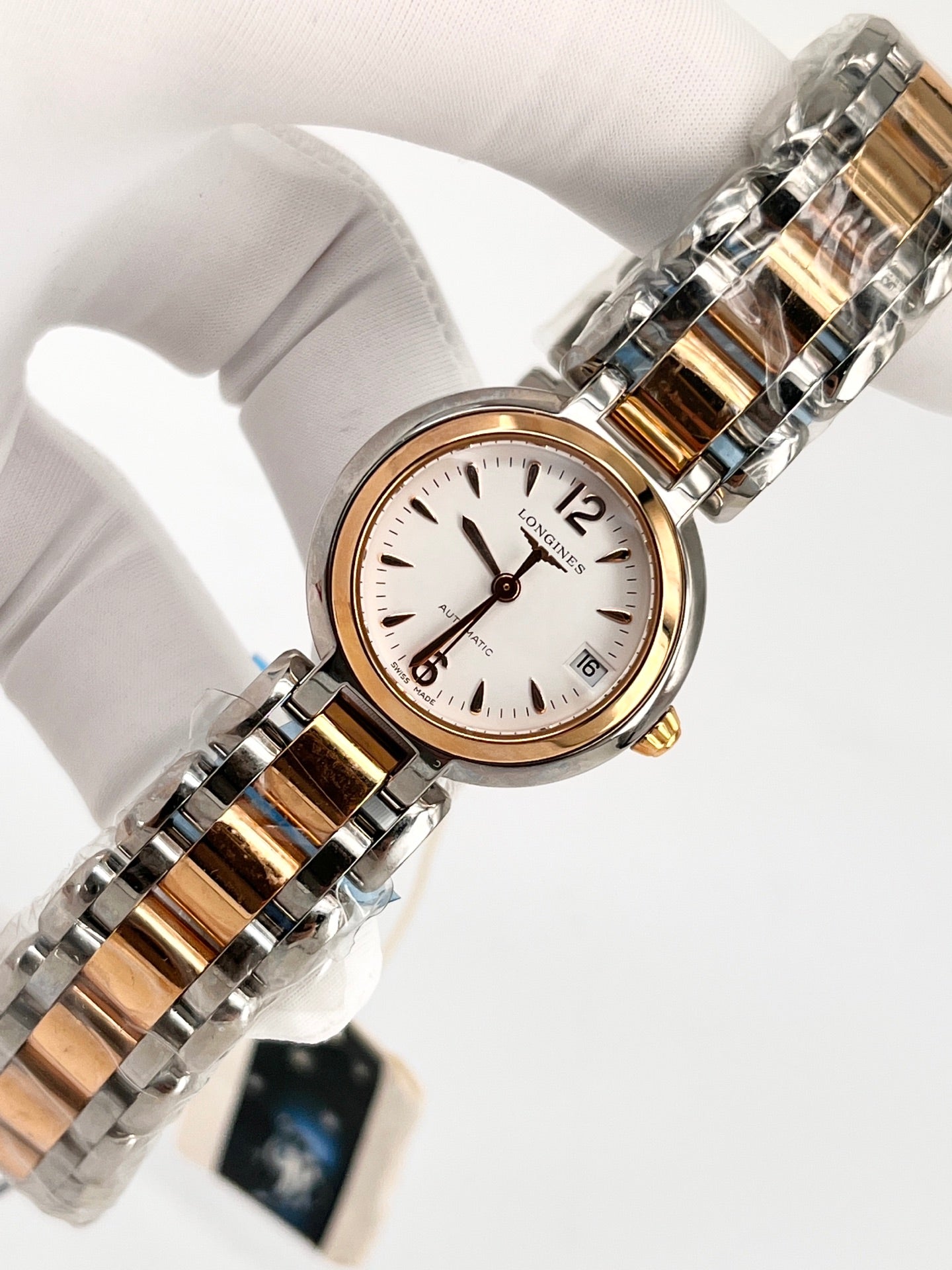 Longines Rose gold Automatic (self-winding) watch