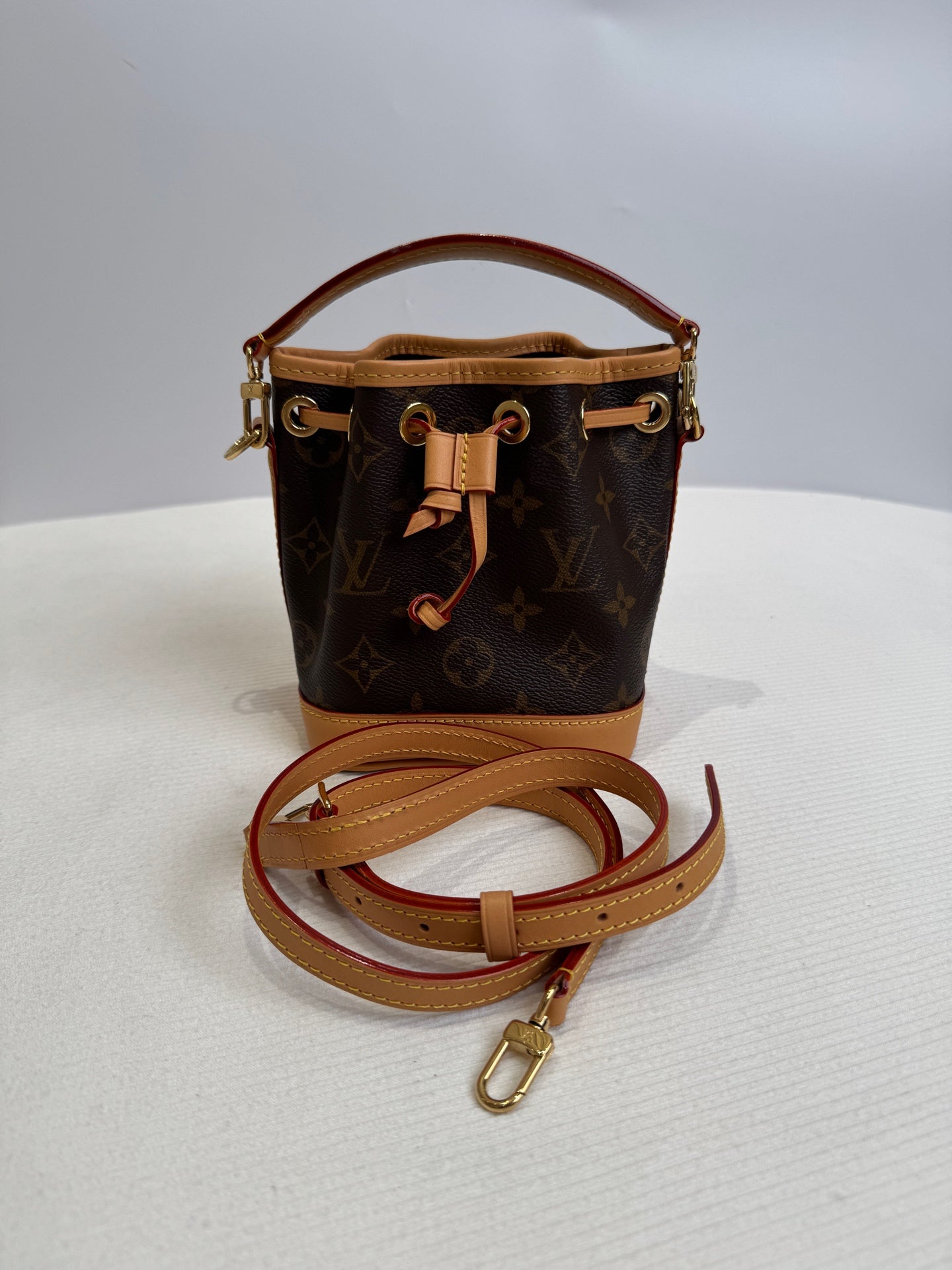 Louis Vuitton Canvas Bucket & Drawstring Bag
