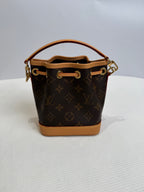 Louis Vuitton Canvas Bucket & Drawstring Bag
