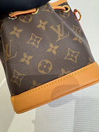 Louis Vuitton Canvas Bucket & Drawstring Bag