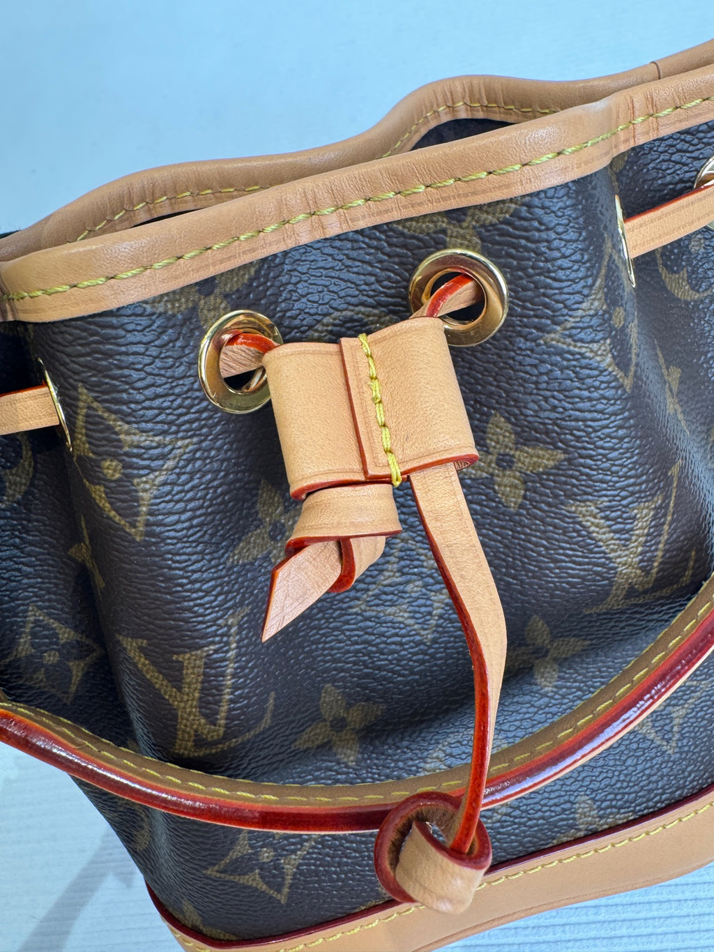 Louis Vuitton Canvas Bucket & Drawstring Bag