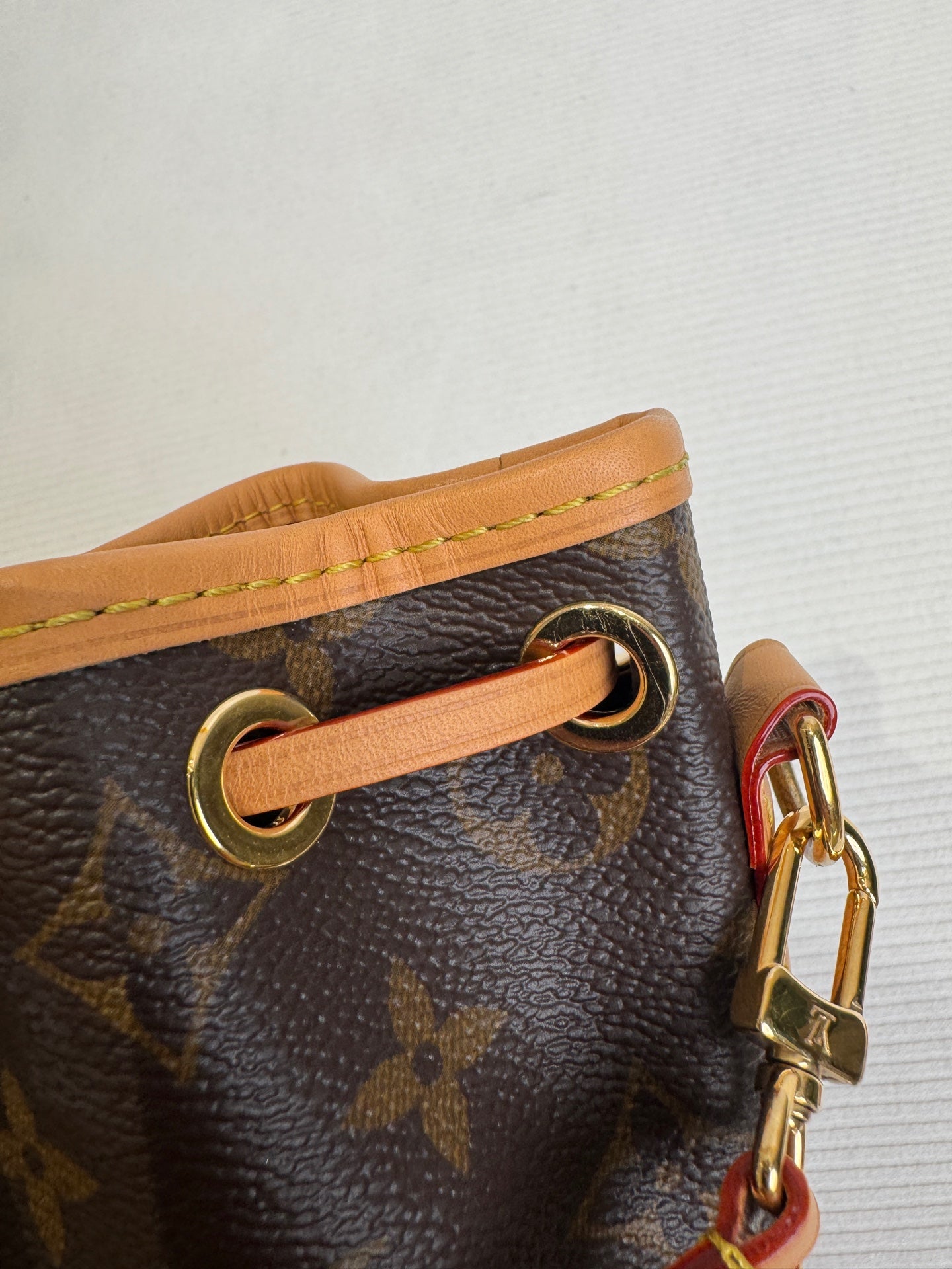 Louis Vuitton Canvas Bucket & Drawstring Bag