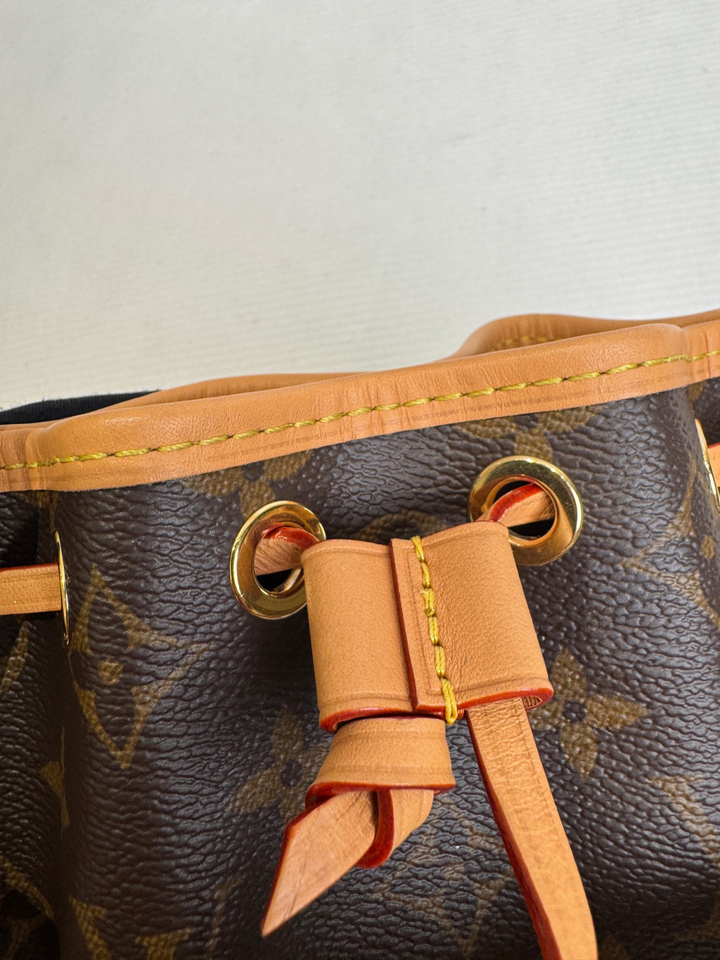 Louis Vuitton Canvas Bucket & Drawstring Bag