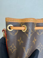 Louis Vuitton Canvas Bucket & Drawstring Bag