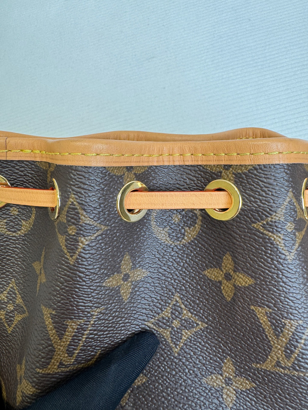 Louis Vuitton Canvas Bucket & Drawstring Bag