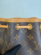 Louis Vuitton Canvas Bucket & Drawstring Bag