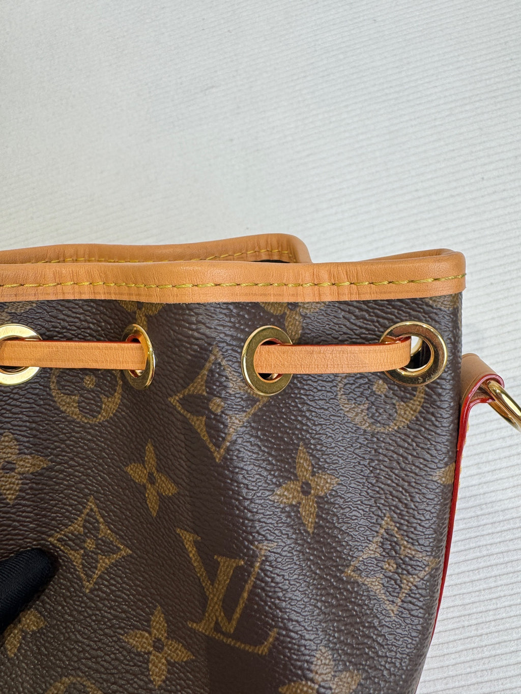 Louis Vuitton Canvas Bucket & Drawstring Bag