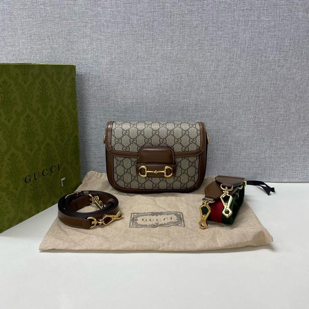 Gucci Gucci Horsebit 1955 Collection Saddle Bag 658574 HUHHG 8565