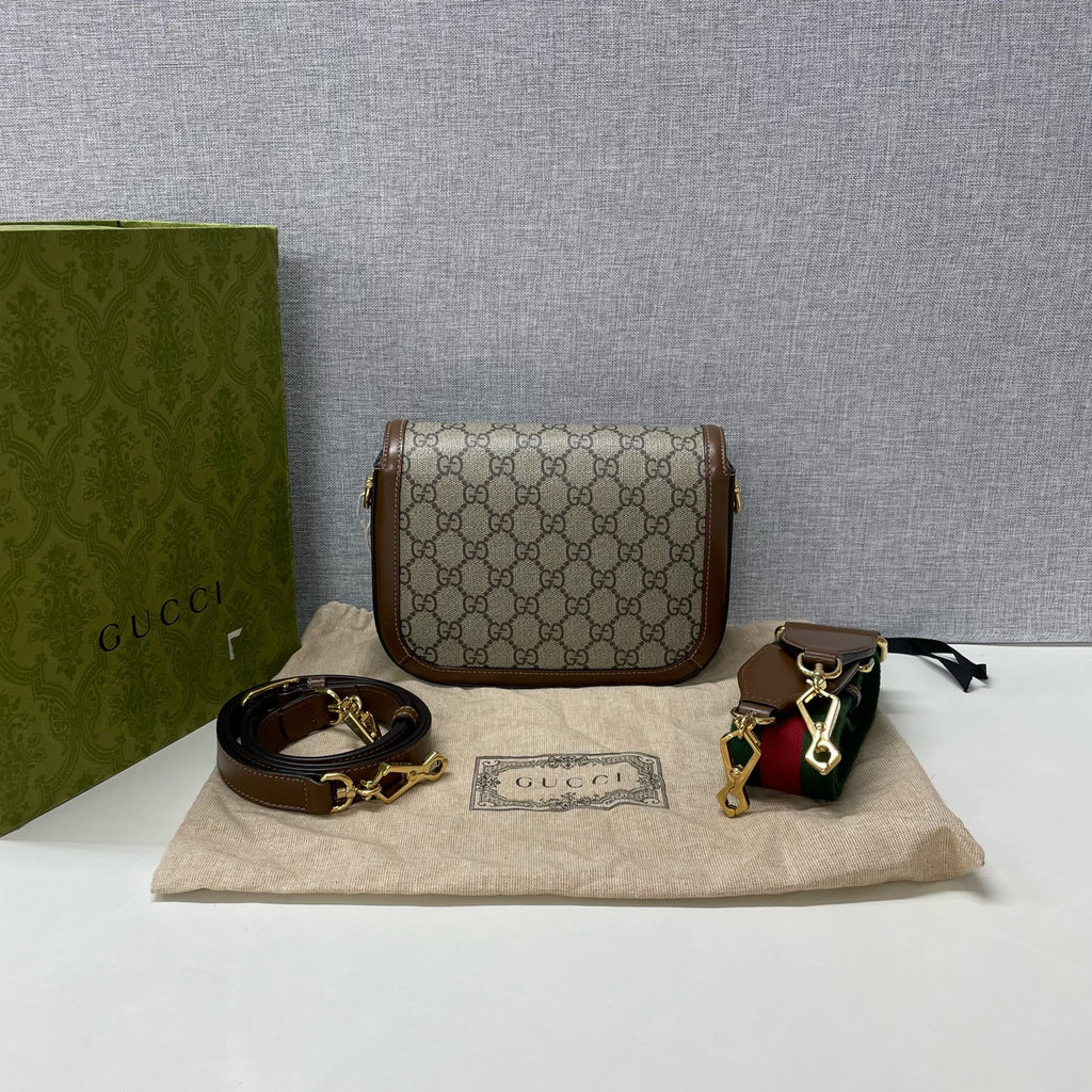 Gucci Gucci Horsebit 1955 Collection Saddle Bag 658574 HUHHG 8565