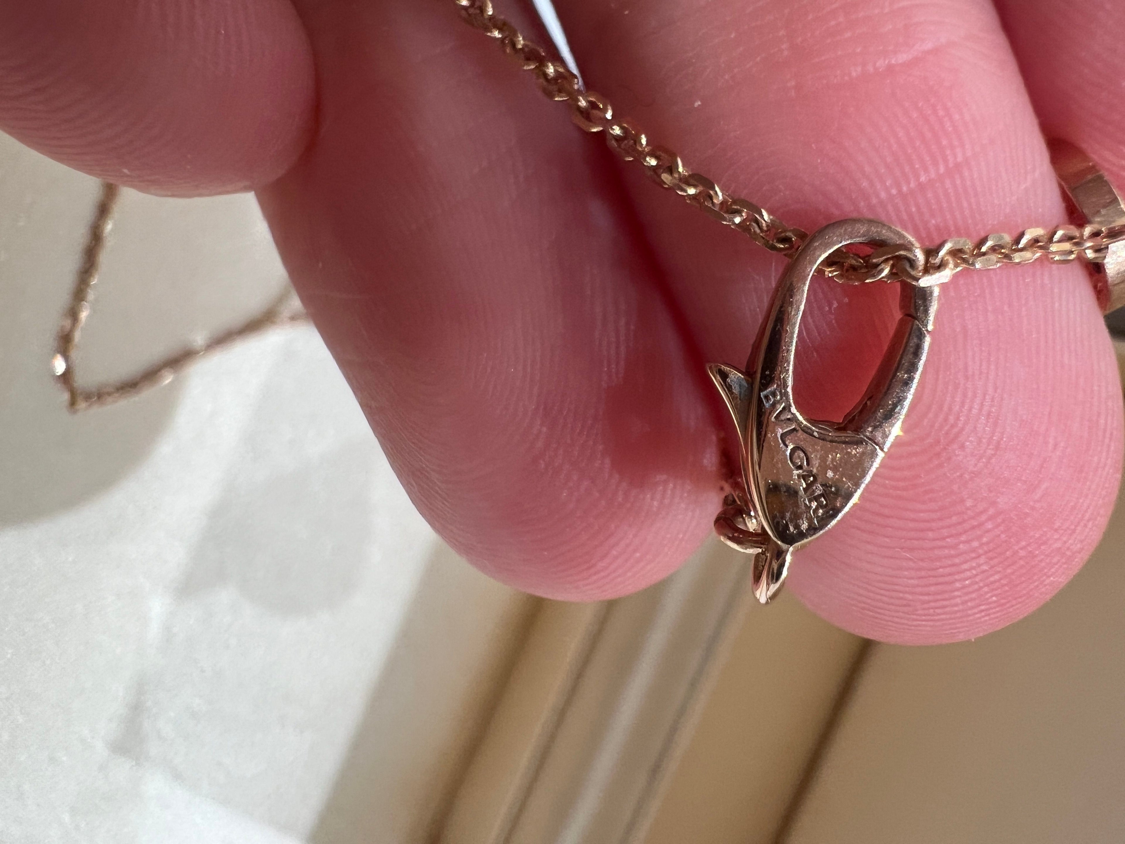 Bvlgari Rose gold Necklace