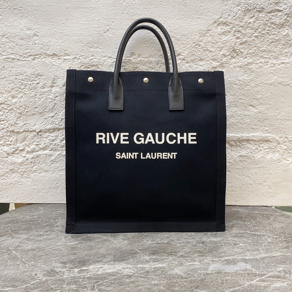 Saint laurent Canvas Black Tote
