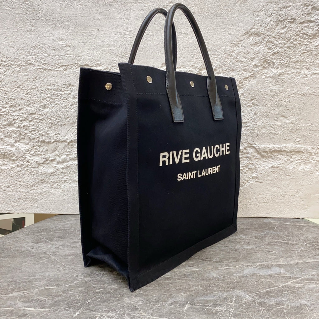 Saint laurent Canvas Black Tote