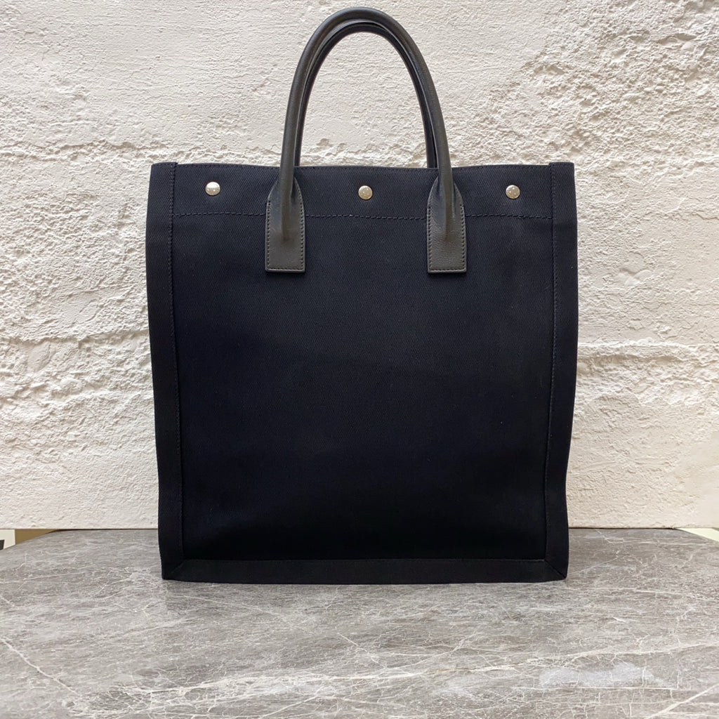 Saint laurent Canvas Black Tote
