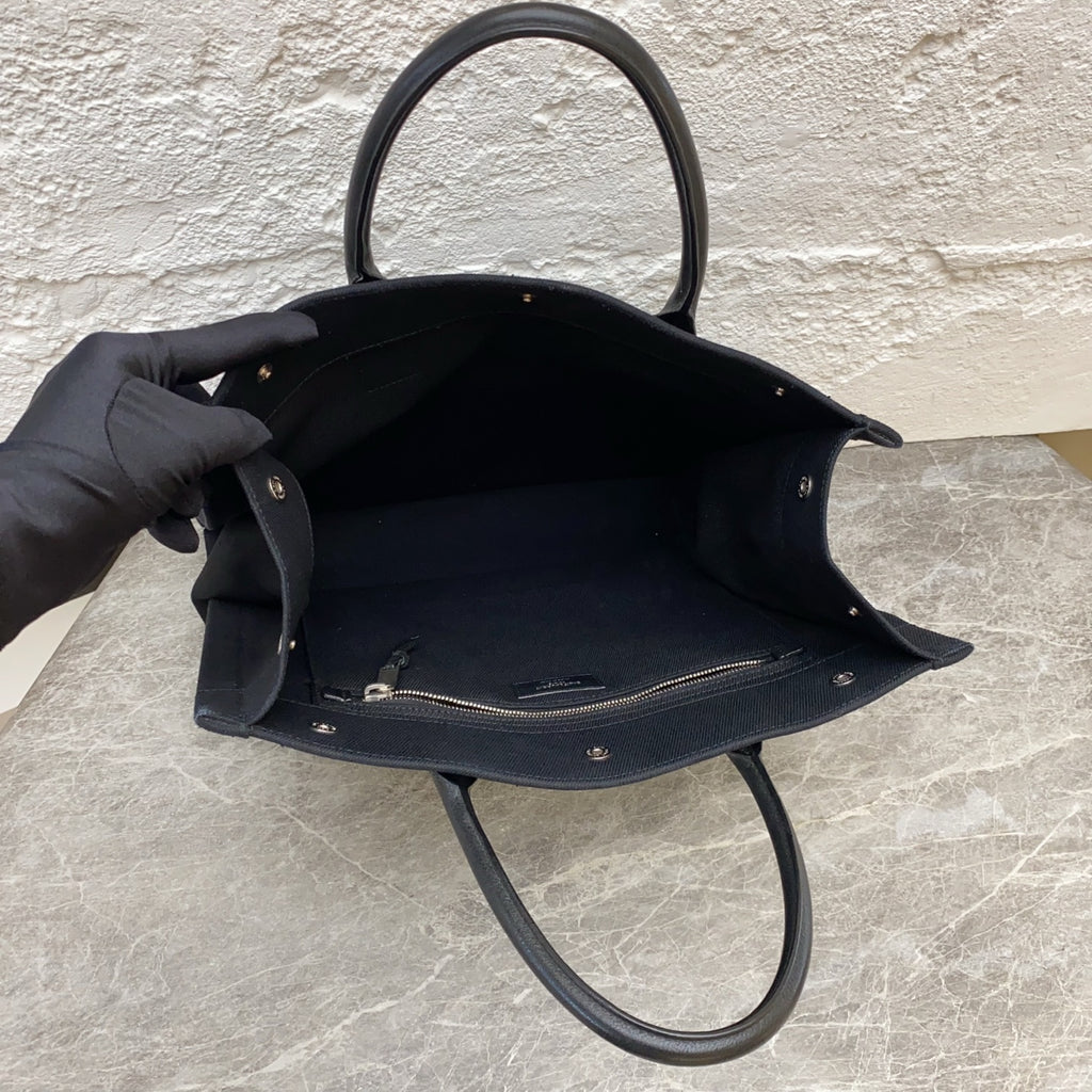 Saint laurent Canvas Black Tote