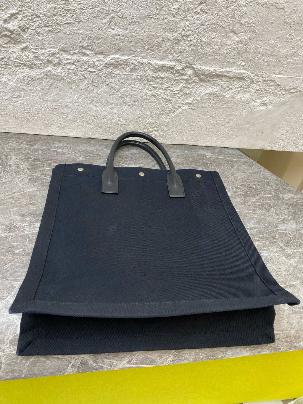 Saint laurent Canvas Black Tote