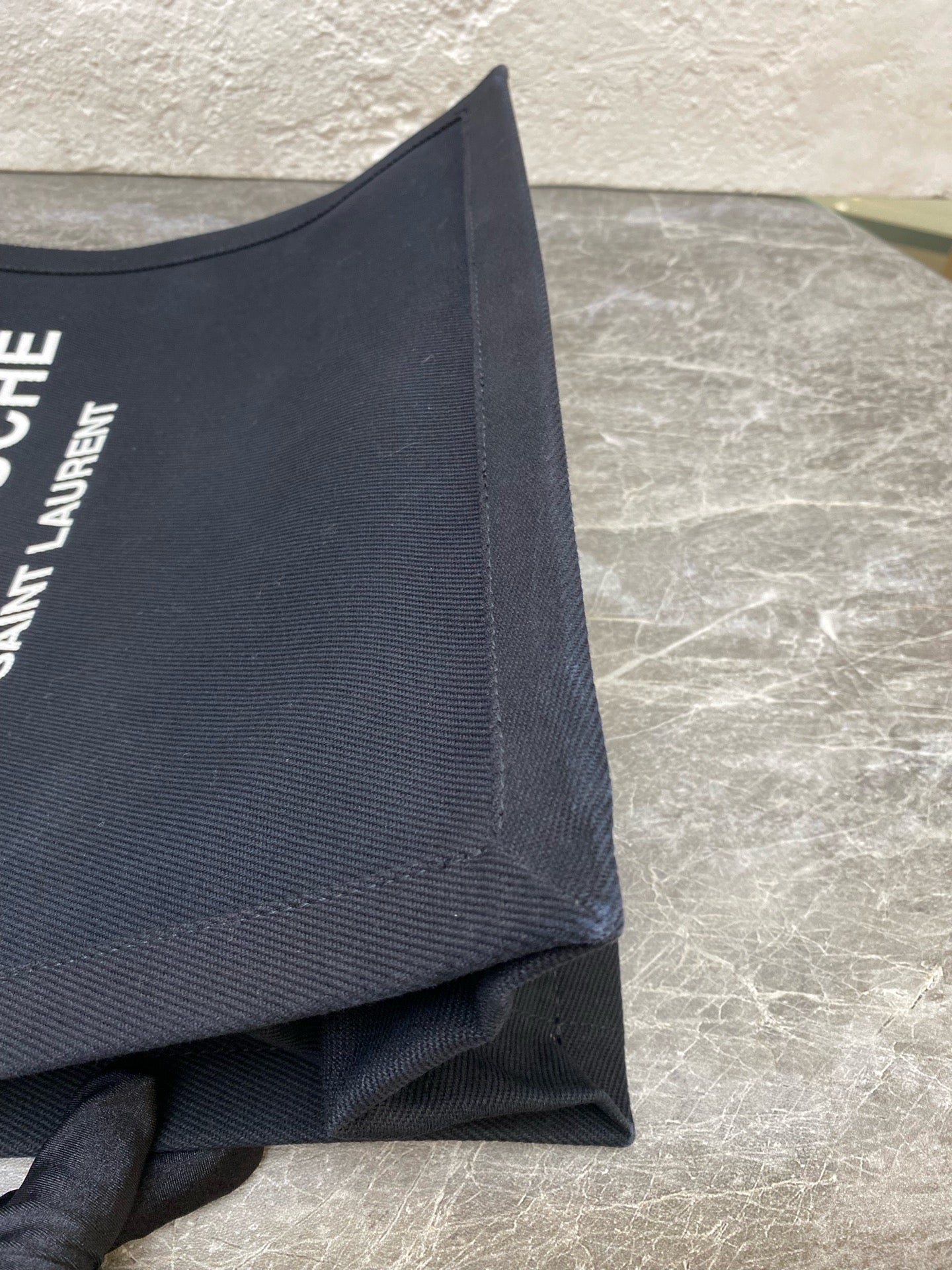 Saint laurent Canvas Black Tote