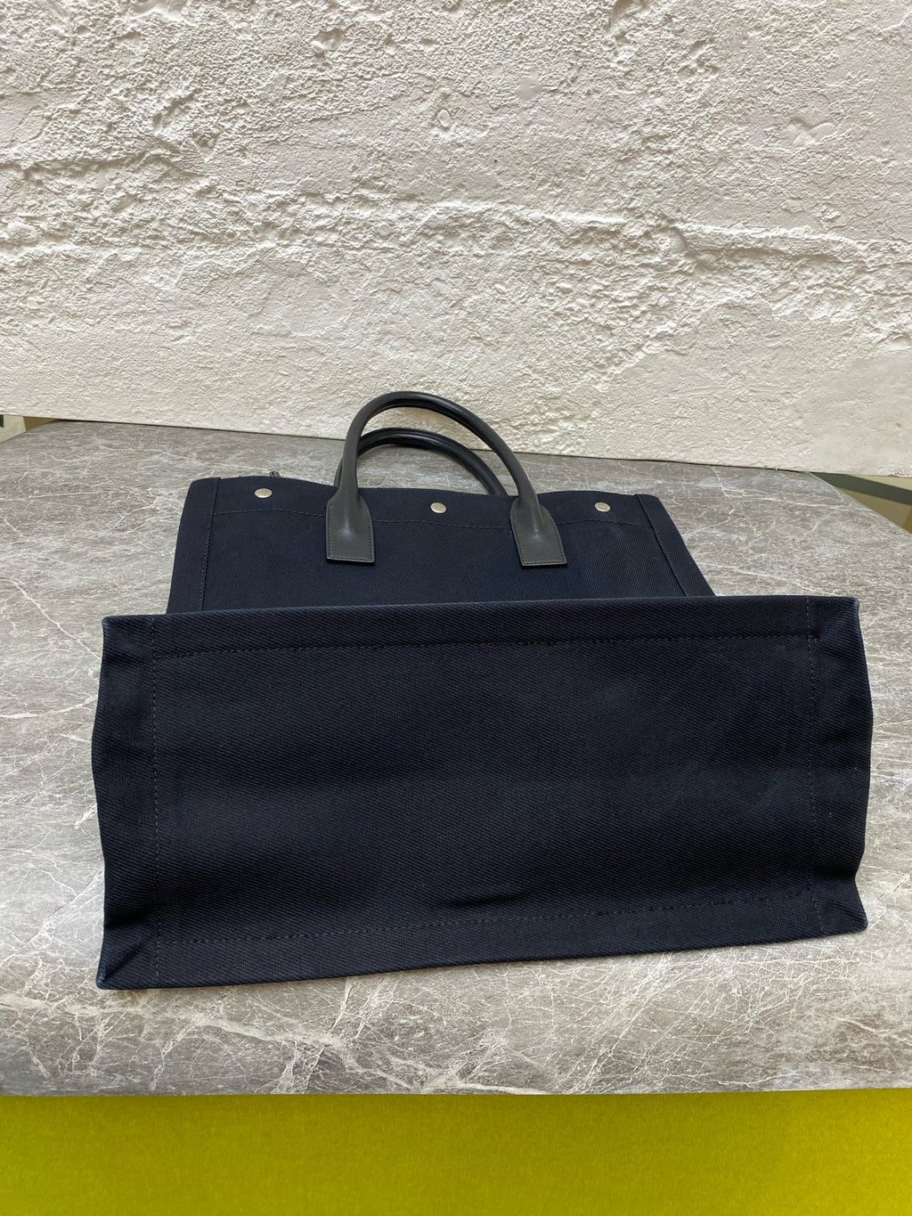 Saint laurent Canvas Black Tote
