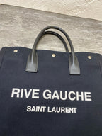 Saint laurent Canvas Black Tote