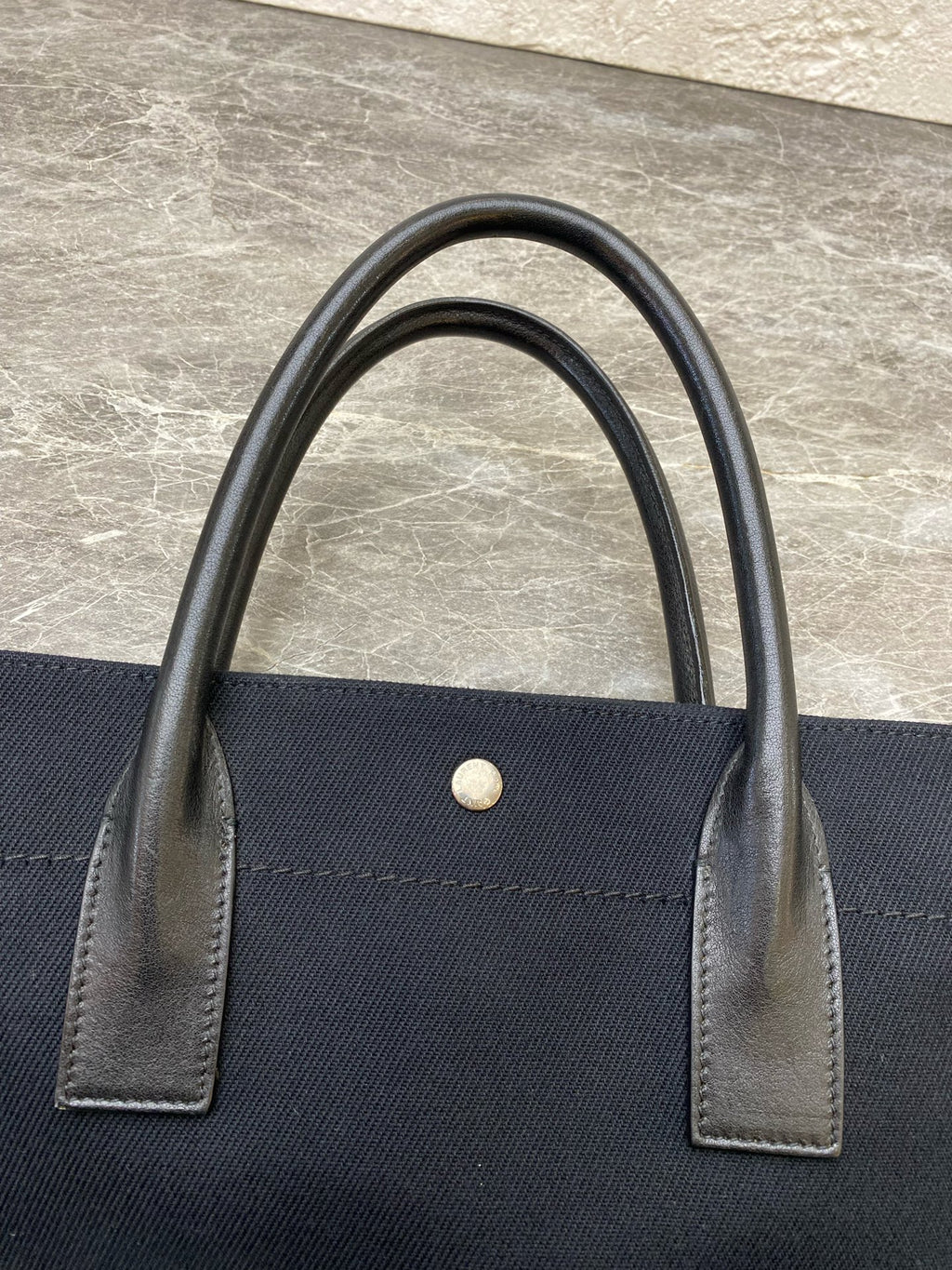 Saint laurent Canvas Black Tote