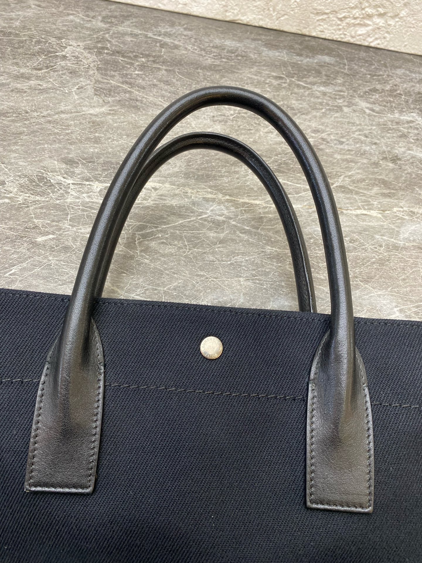 Saint laurent Canvas Black Tote