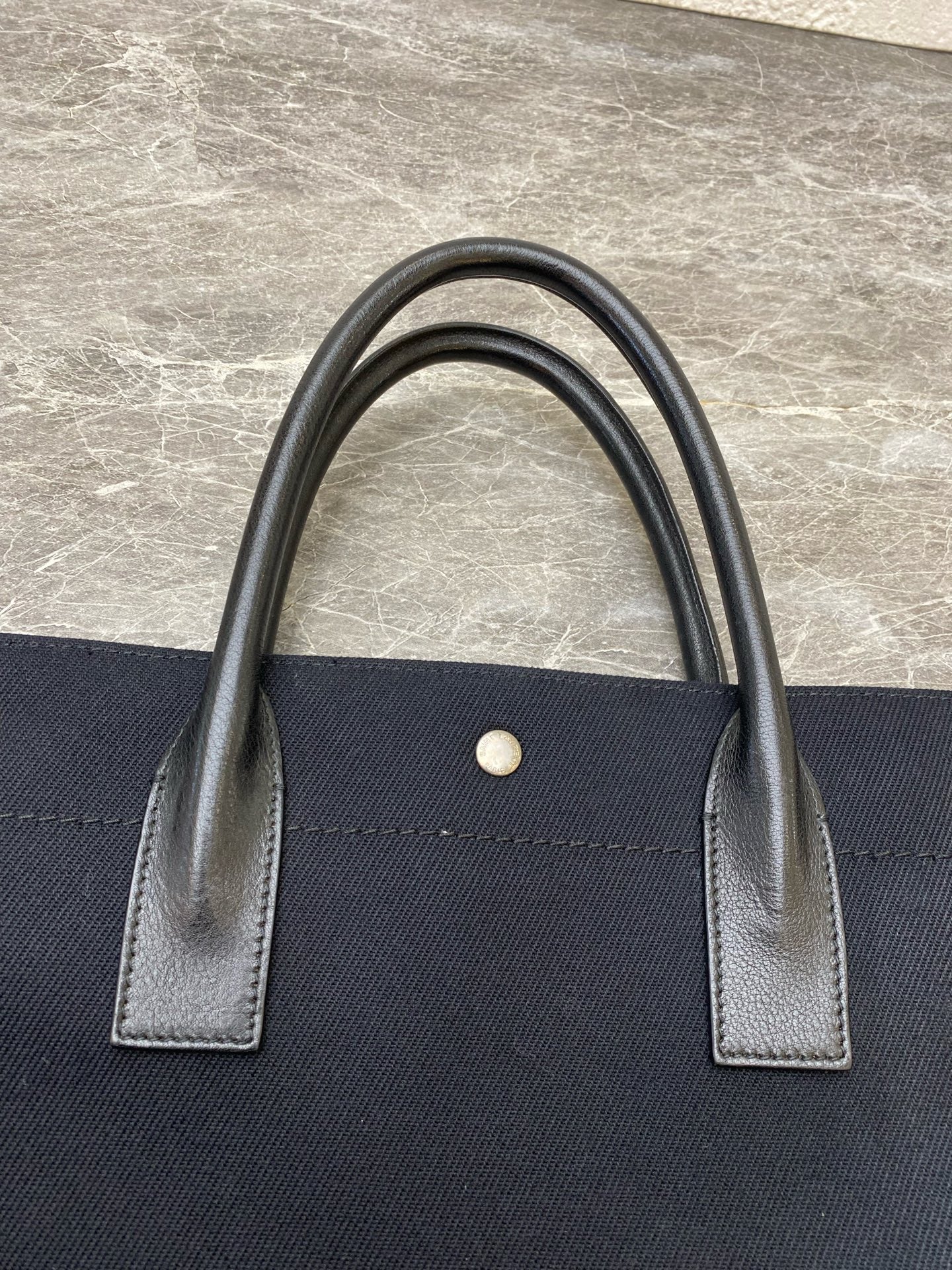 Saint laurent Canvas Black Tote