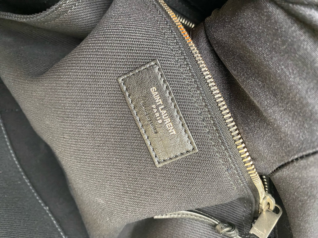 Saint laurent Canvas Black Tote