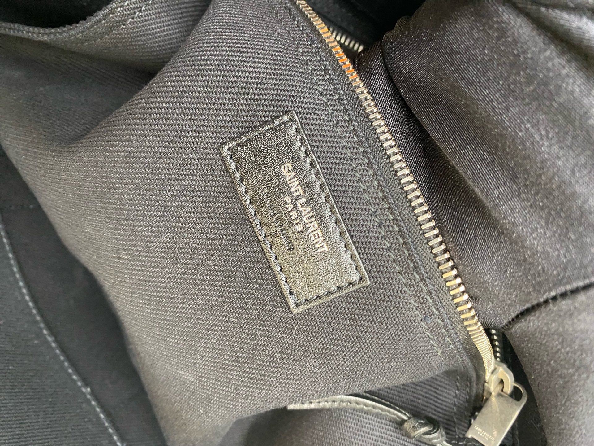 Saint laurent Canvas Black Tote