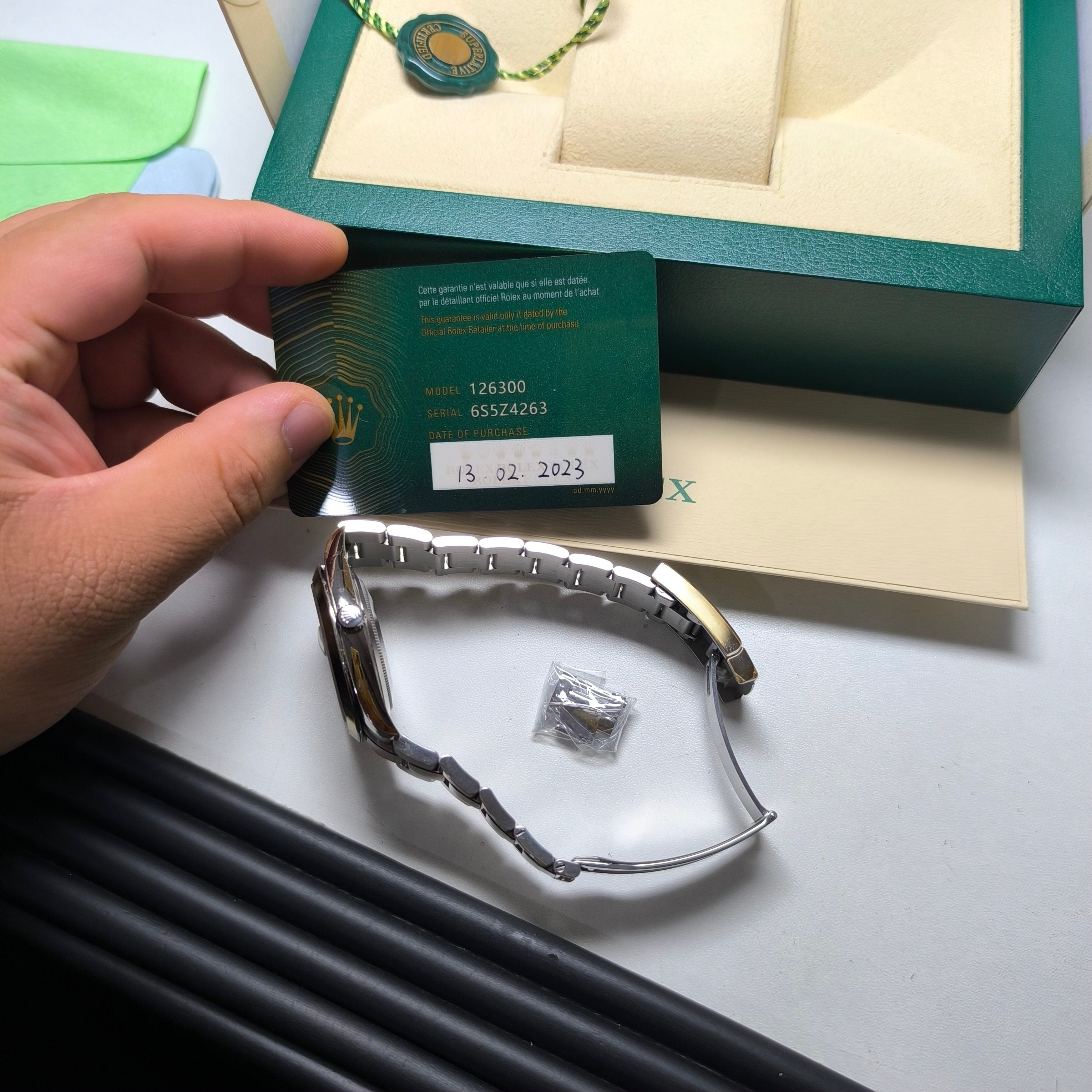 Rolex Log-based 41 millimeters m126300-0001