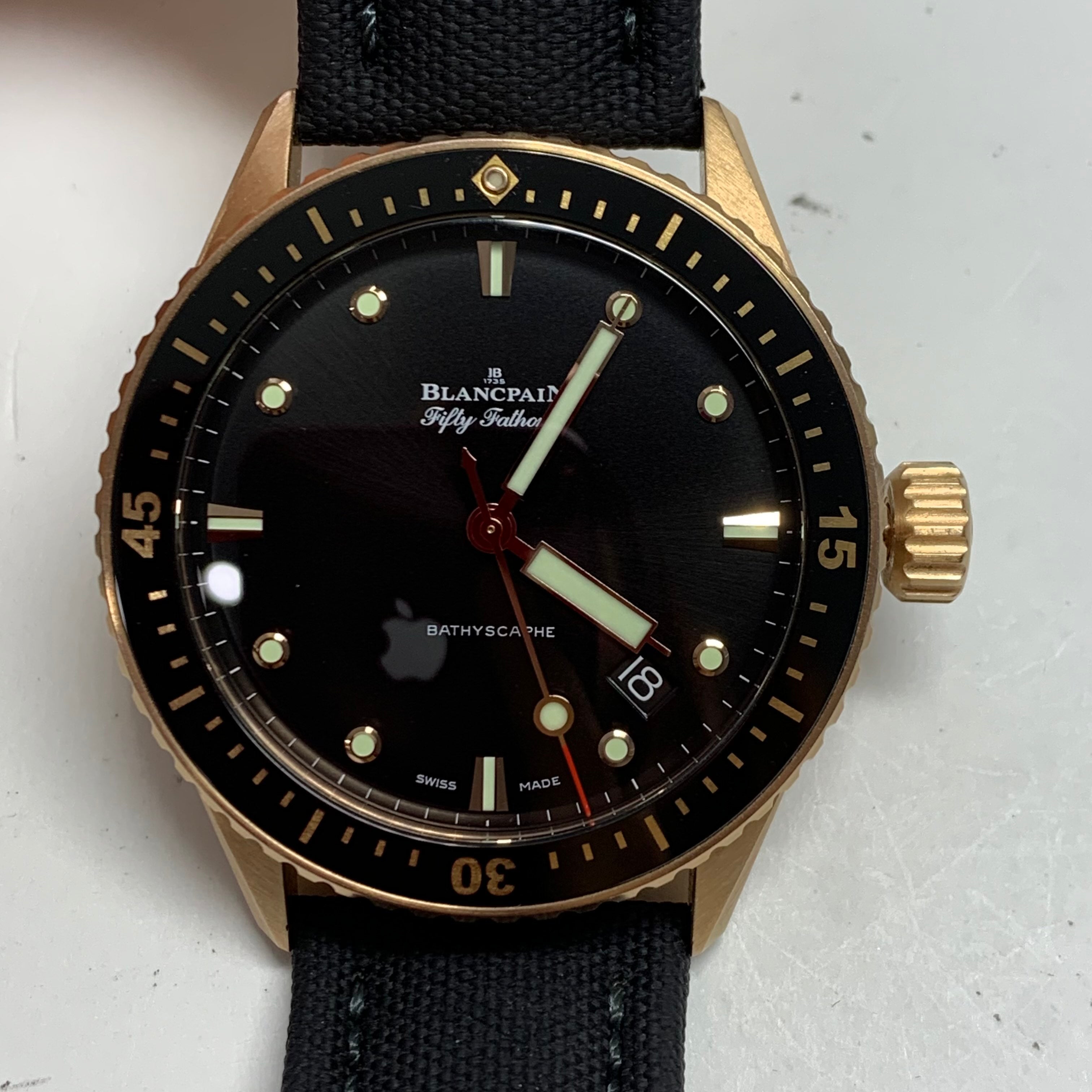 Blancpain Fifty Fathoms 43 mm 5000 36S30 B52A