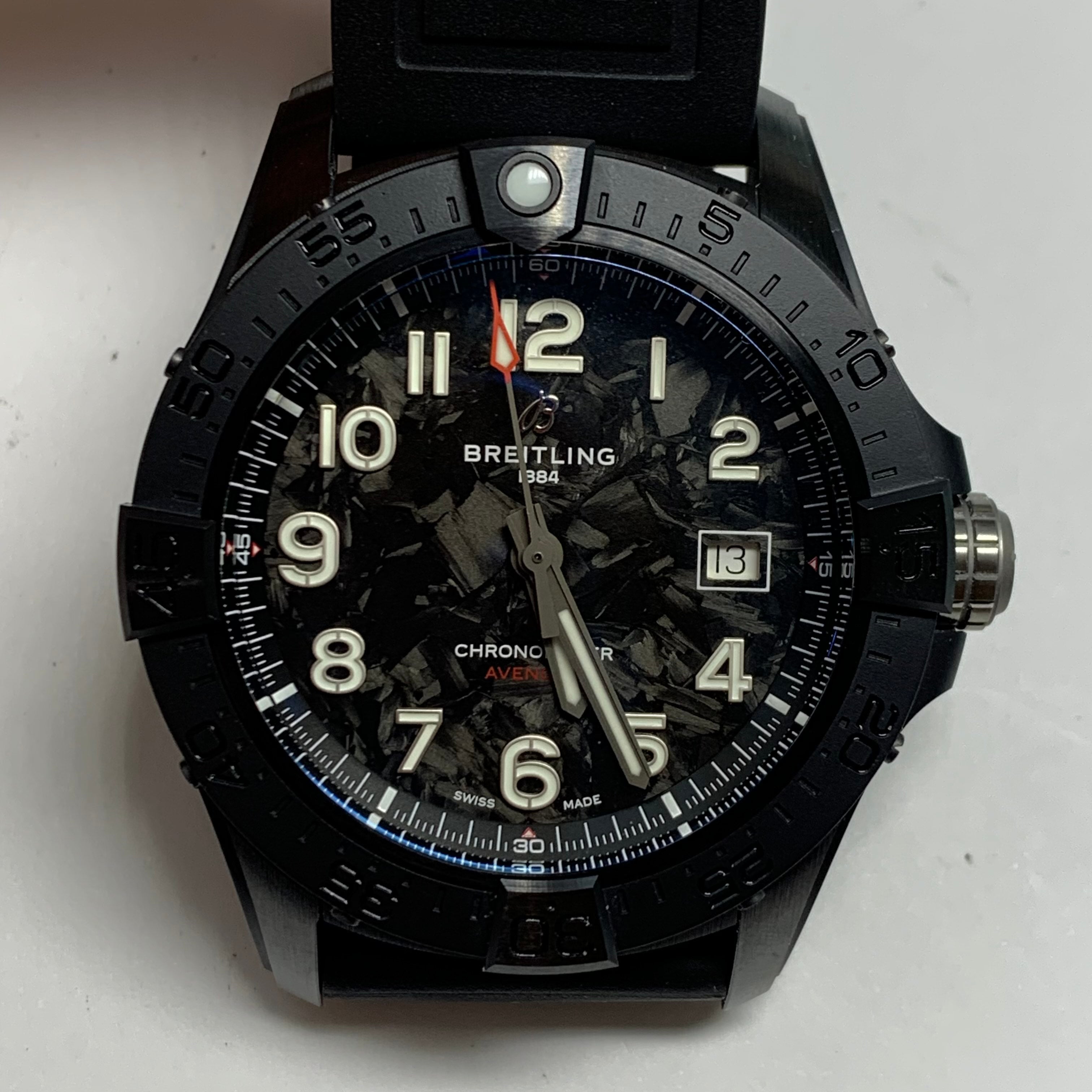 Breitling Avenger Automatic Mechanical Watch 42mm Night Mission Edition 42 millimeters S17328101B1X1