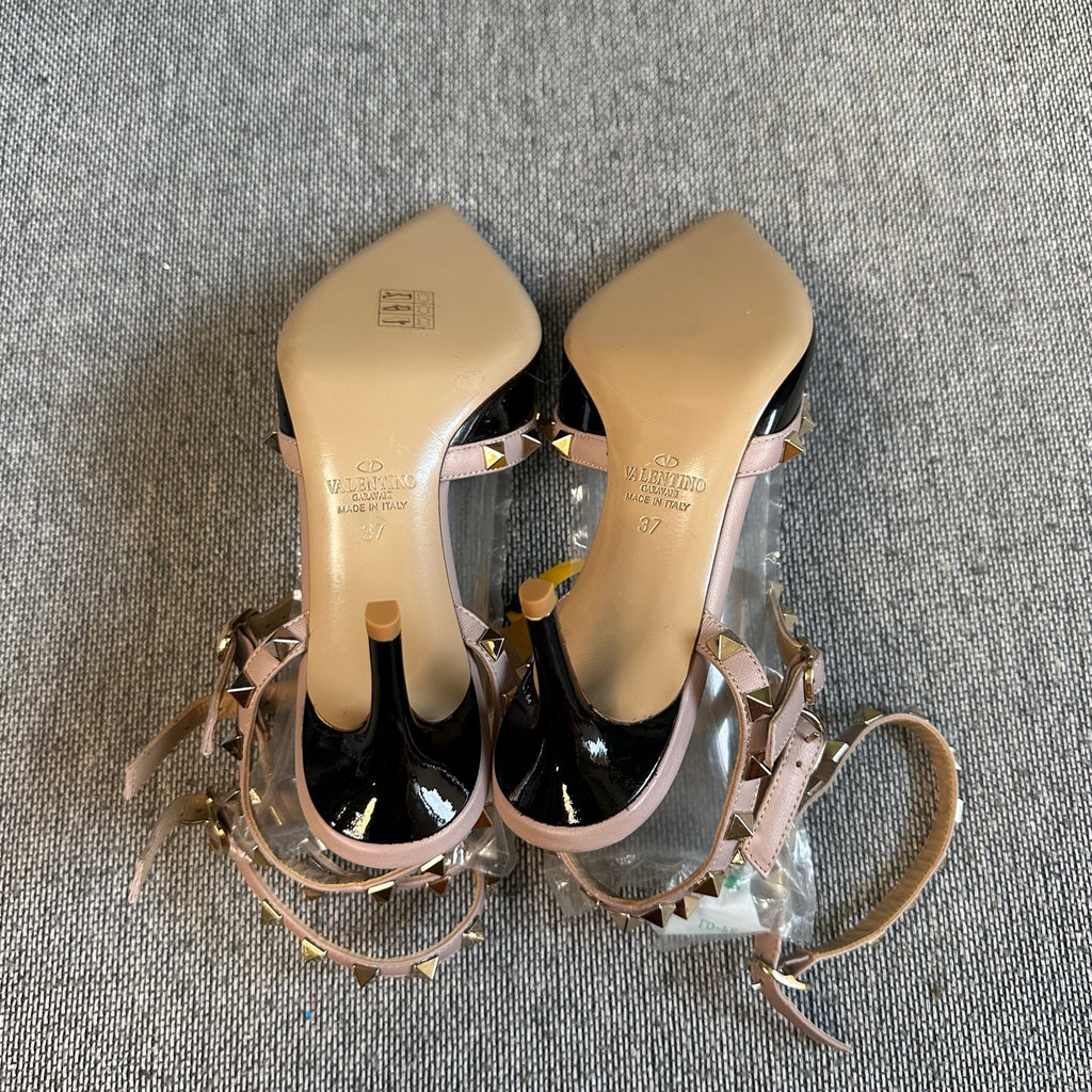 Valentino Leather Black High heels