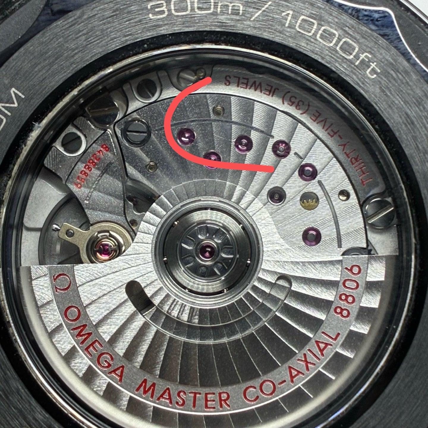 Omega Seahorse Series 43.5 210.92.44.20.01.003